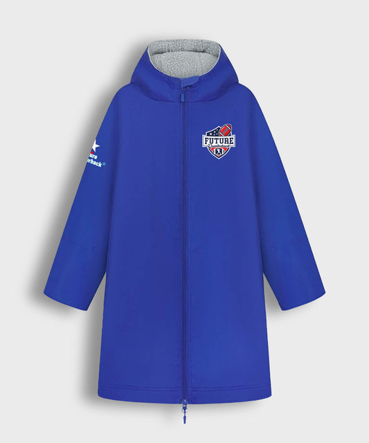 All Weather Changing Robe - Royal Blue - Future Quarterback