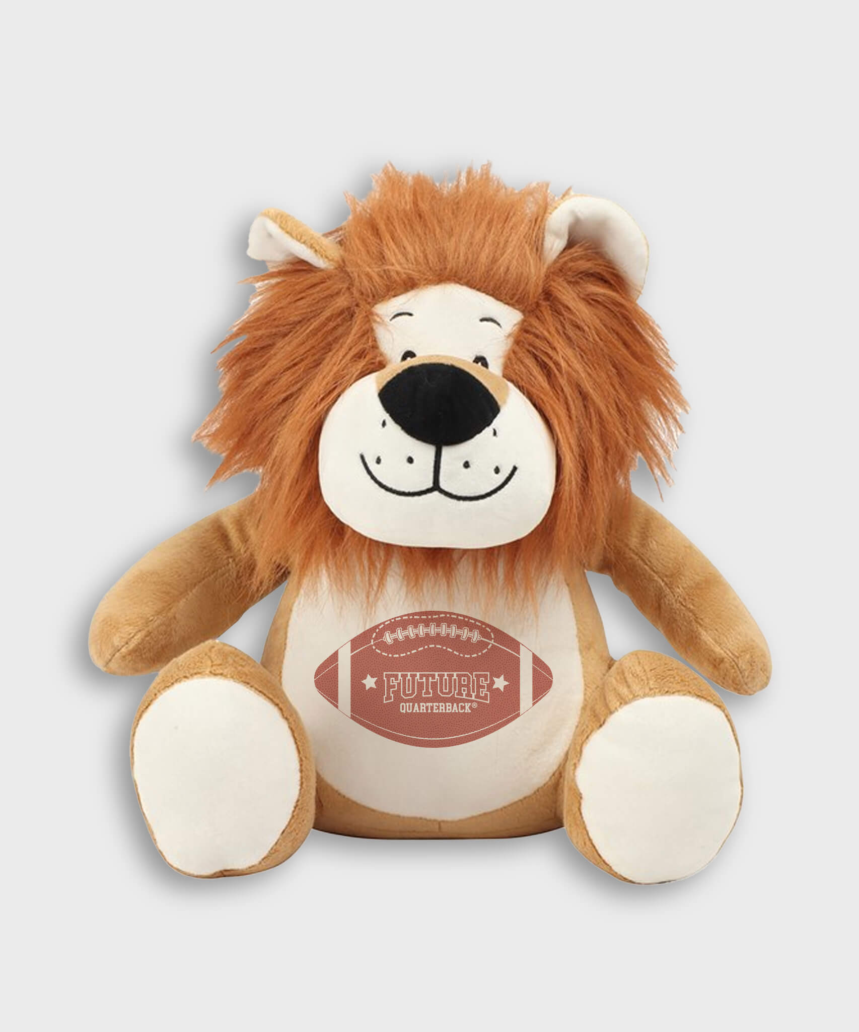 Future Quaterback Lion Plush Toy