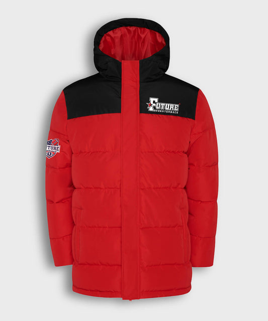 Future Quarterback Kids Insulated Jacket - Red/Black