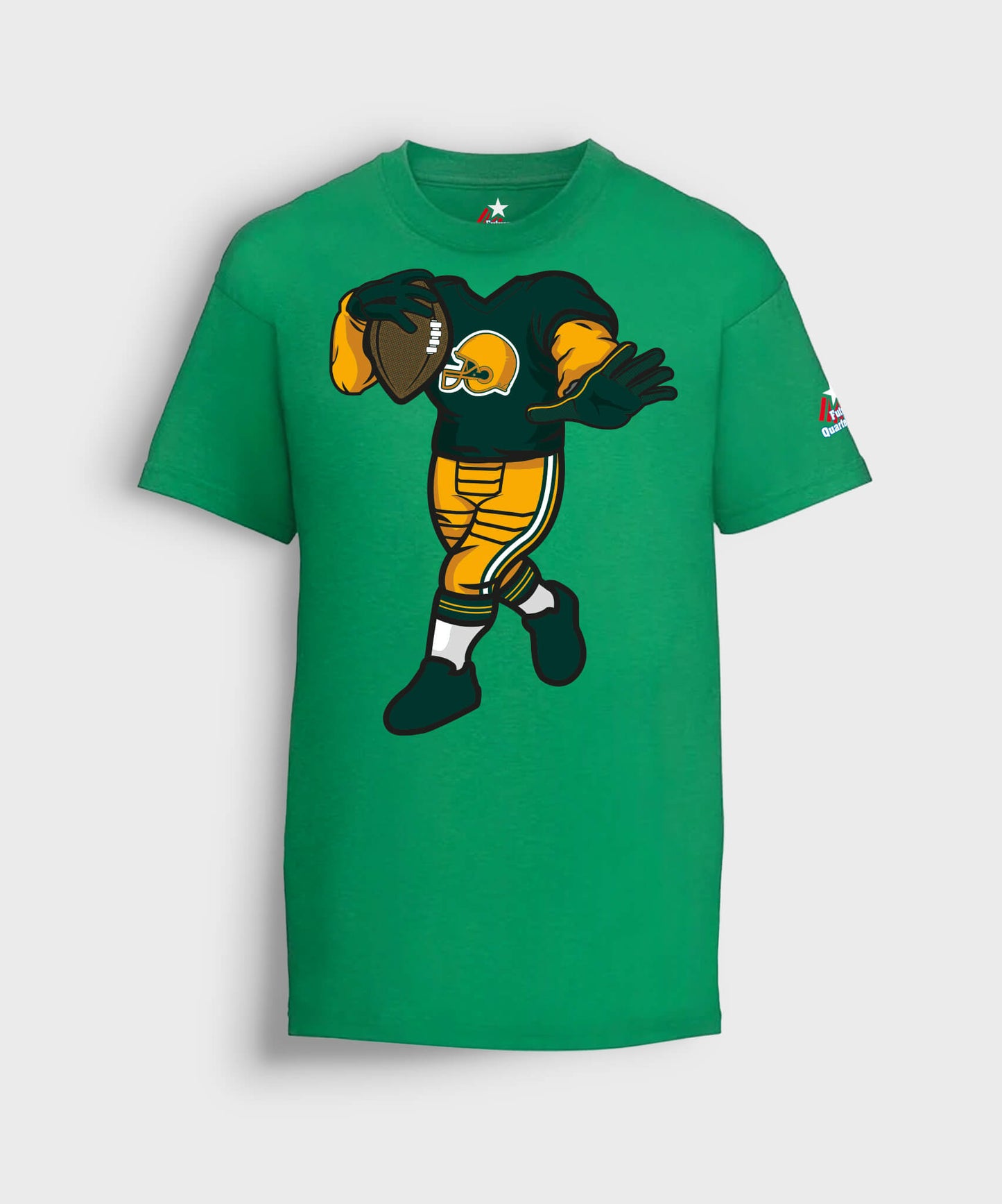 Future Quarterback Kids Short Sleeve T-Shirt - Green